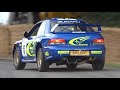 Subaru Impreza S5 WRC &#39;99 ex Kankkunen + ex McRae | PURE SOUND at Goodwood FOS!