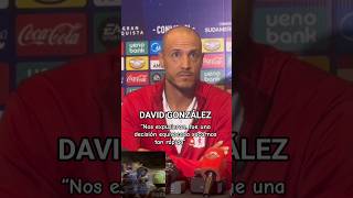 🔴🗣️ David González sobre lo sucedido en el clásico #américa