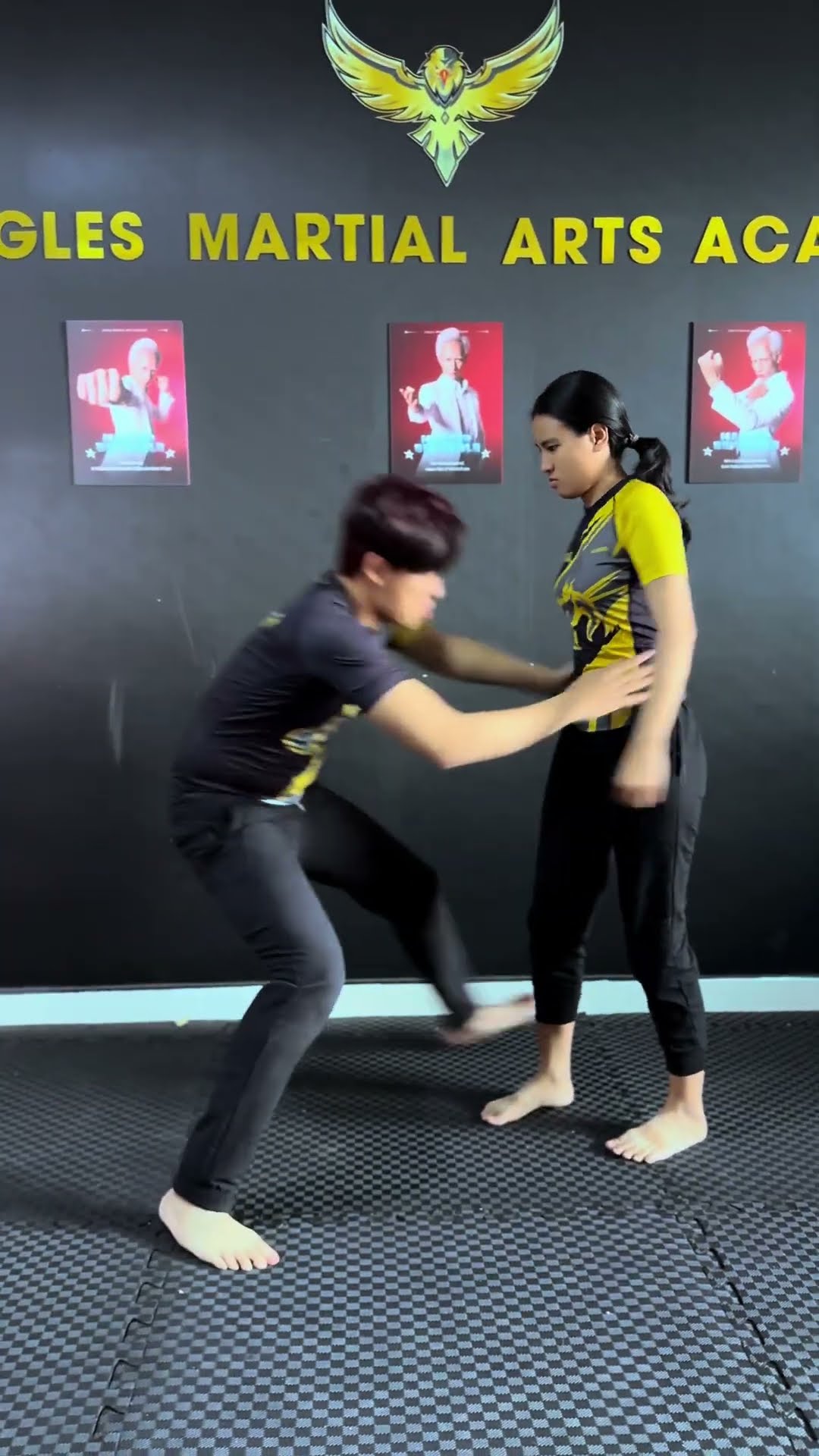 Ra thực chiến có mà... [BEN EAGLE] #beneagle #training #kungfu #martialarts #fighting