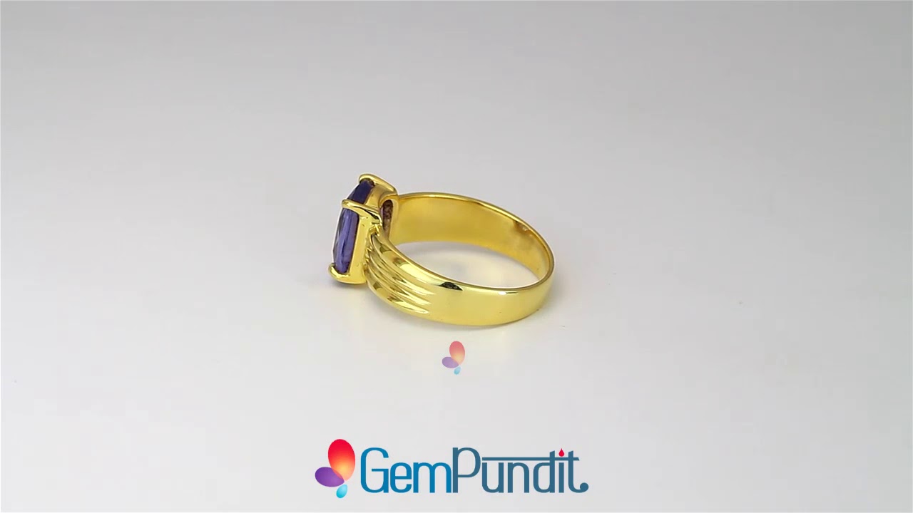 Yellow Sapphire Ring Sri Lankan Sapphire Ring Pukhraj Astrology Panchdhatu  Ring | eBay