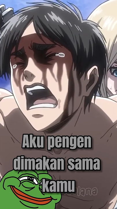 Eren pengen dimakan Historia😱😋 #hebymaulana #anime #attackontitan