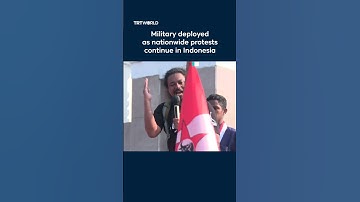 Military deployed as nationwide protests continue in Indonesia