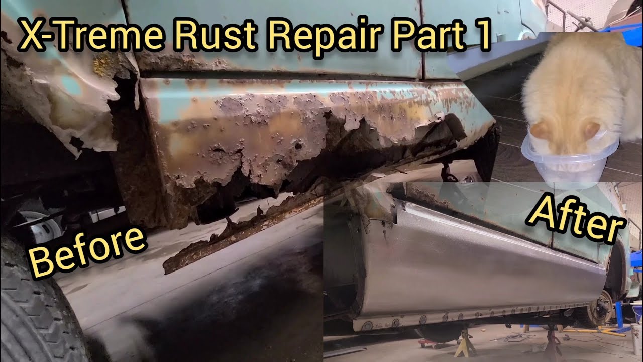 Diy Extreme Rust Repair. Part 1: Fabricating Rocker Panels - YouTube