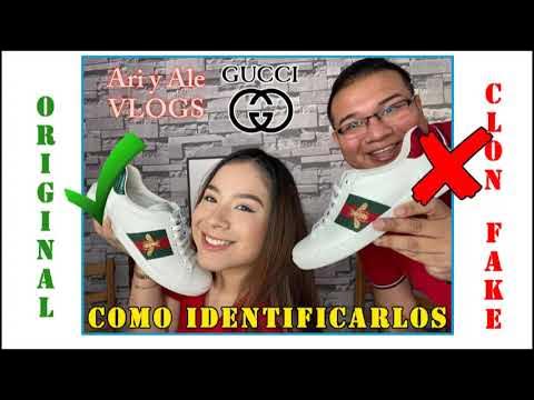 ORIGINAL vs TENIS GUCCI ¿Vale la pena gastar 14,000$ en unos #AriYAleVlogs - YouTube