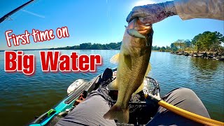 Kayak Fishing on Big Water‼️ Lake of the Pines (East Texas)! 🔥🔥