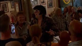 My Way, Elvis tribute Jason P Presley, Blackpool Karaoke, Melodies bar Gouvia