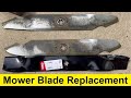 Mower Blade Replacement