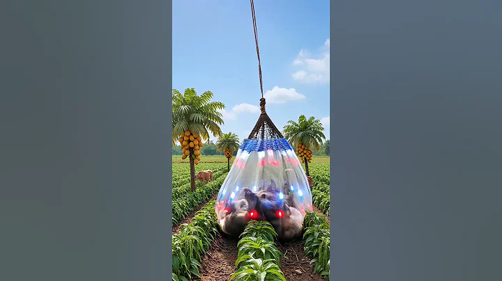 Drone Successfully Captures Wild Boar Entering the Farm!