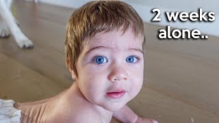 Two Weeks Alone Without Dad!!