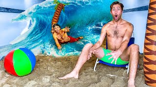 We Made A Beach In A Moving Truck