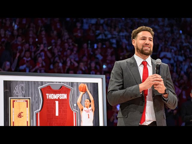 Washington State University Klay Thompson Throwback Jersey