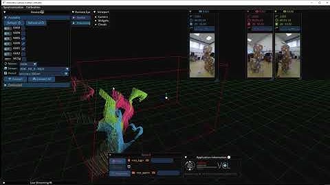 VCL3D-VolCap: Connecting 3 Kinect for Azure and Calibrating