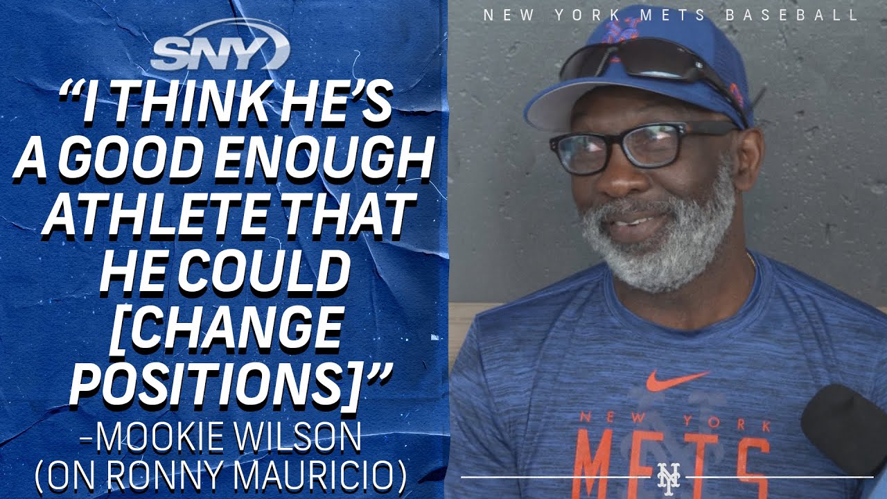 Mets legend Mookie Wilson says Ronny Mauricio is good enough athlete to  change positions