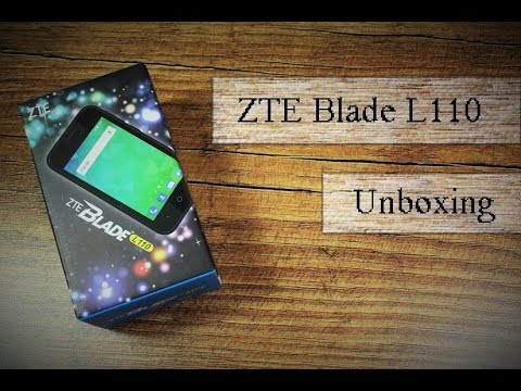 Kleines Phone mit viel Leistung ?? 4 Zöller ZTE Blade L110 im Unboxing