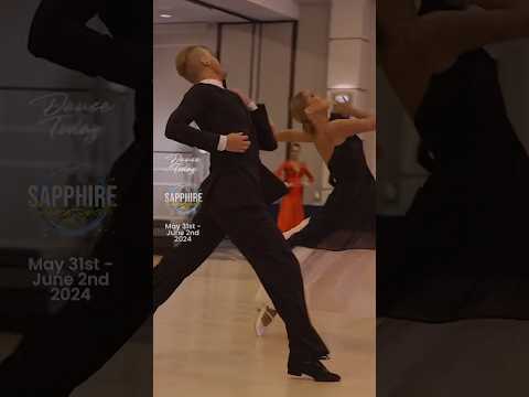 Ballroom Dancing Foxtrot Routine #shorts