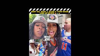 Remy Ma, Mary J. Blige & Yung Miami Link Up In NYC!!