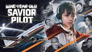 After the female pilot sacrificed herself heroically, she was reborn as a nine-year-old girl