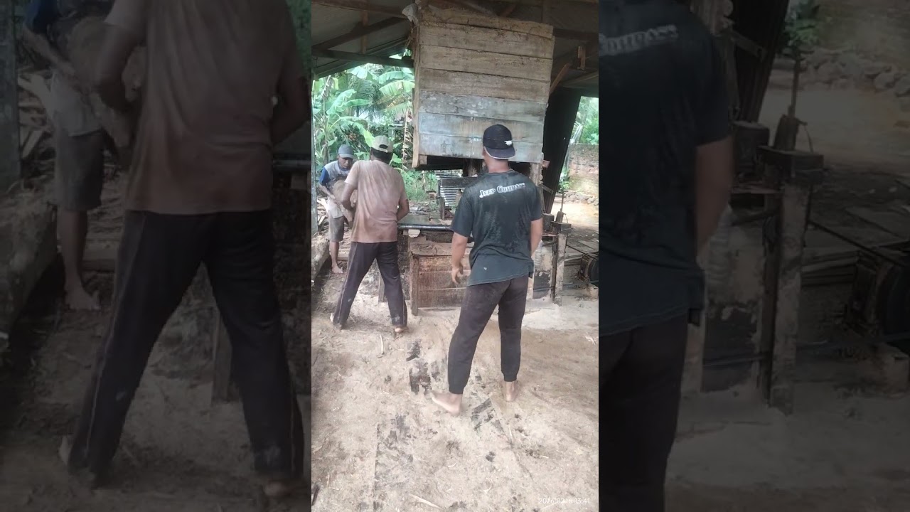 Graji swohmil Proses pengolahan kayu 