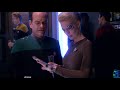 Seven of nine gets drunk  upscaling  enhance ai  star trek voyager  timeless