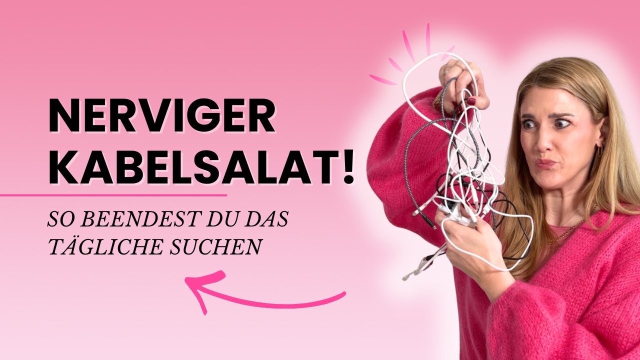 Nerviger Kabelsalat (Ordnungs-Challenge Tag 8)