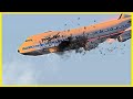 ✈ PAN AM FLİGHT 103, B747, How the Plane Crash Happened, Lockerbie, Scotland