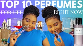 Irresistible & Most Complimented Perfumes In My Collection | Top 10 Perfumes For Life Right Now