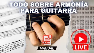 Todo sobre Armonía para guitarra  Descargar manual  PDF