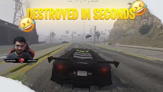 Destroyed In Second Ft.@QAYZERGAMING | NoPixel India | Gta 5 Rp