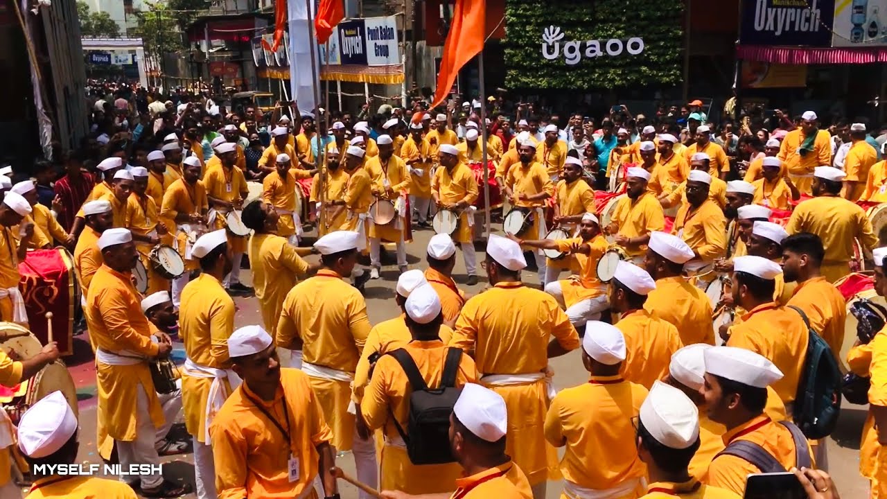 ताल वाद्य पथक 😍 श्री तांबडी जोगेश्वरी गणपती आगमन 🔥