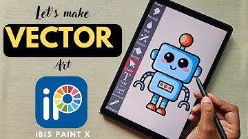Vector Art in IBIS PAINT X | How to draw VECTOR ART in IBIS PAINT app