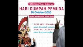 Pidato Sumpah Pemuda siswa/anak SD Negeri Petukangan Utara 10 - Kanaya