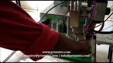 Semi Auto Jam Filling & Semi Lug Capping Machine