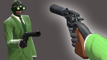 TF2 Spy Silenced Revolver