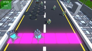 Unity Trap Game Dev - Lane Based Power Management