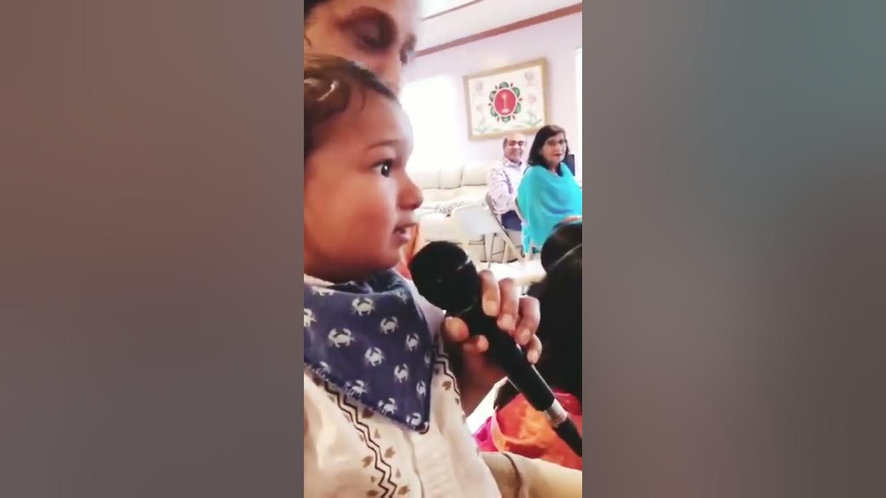 Waheguru Waheguru Ji Bolo | Cute Baby singing with Sweet voice | Waheguru by Kid | Sathya Sai Bhajan