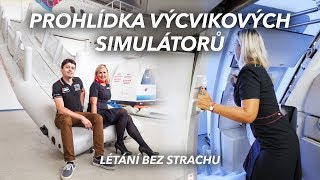 VIDEO TOUR - Prohlídka výcvikových simulátorů CATC - V letadle na zkoušku