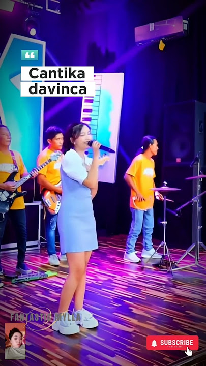 NYANYIAN RINDU DARI CANTIKA DAVINCA #agengmusic #shorts #hiburan