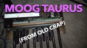 Moog Taurus - FROM SCRAP in 2023 - ARDUINO-FREE MIDI CONTROLLER BUILD (No Talking Until the End)