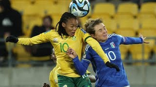 Women's World Cup: South Africa stun Italy to advance to the Round of 8