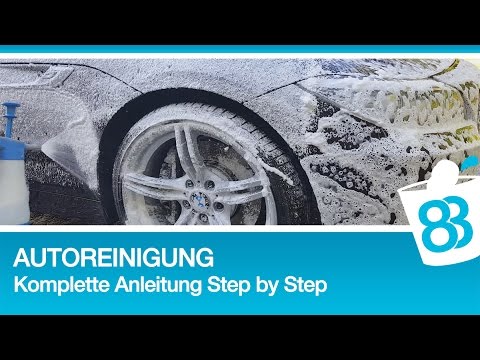 Professionelle Autoreinigung - Komplette Anleitung Step by Step