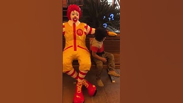 Thumbnail of McDonald Ronald #mcdonalds #joker #kids #real #fun #funny