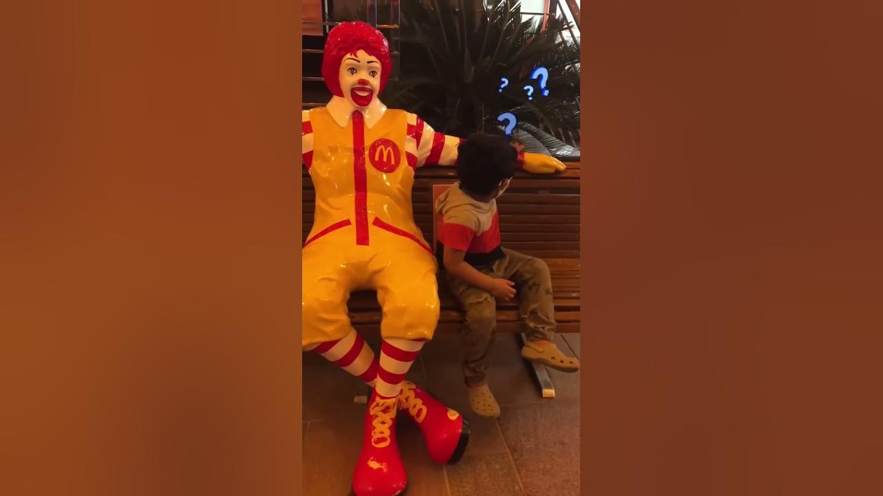 McDonald Ronald #mcdonalds #joker #kids #real #fun #funny
