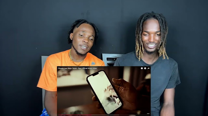 Chronic Law, Major Seven - Star | Official Music Video (REACTION!!!)