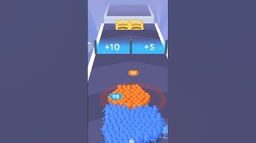 Count monster;Crowd Runner 3D #short