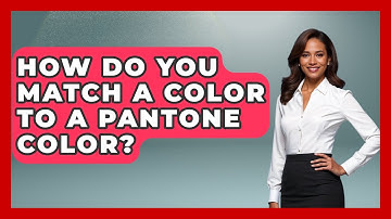 How Do You Match A Color To A Pantone Color? - Graphic Design Nerd