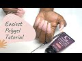 Easy Step by Step POLYGEL / Akryl Gel Tutorial - Beginner Friendly packed with Tips &amp; Tricks 👌🏽