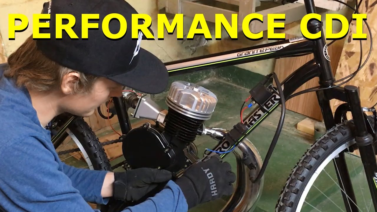 THE JUICE HIGH PERFORMANCE SUPER CHARGED CDI FOR YOUR 50//80CC BICYCLE ENGINE KIT