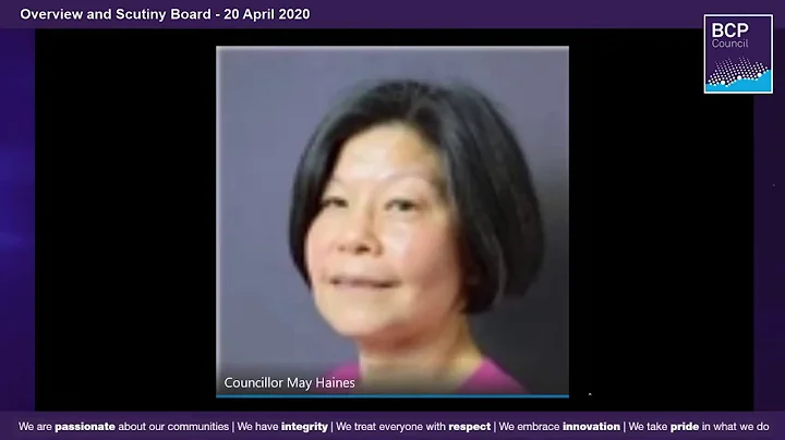 Overview and Scrutiny Board 20 April 2020  |  BCP Council