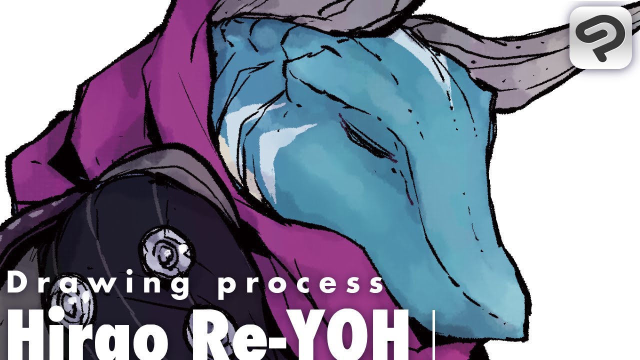 イラストメイキング The Alliance Alive Drawing Process Barbarosa Youtube