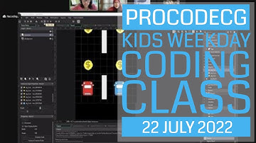 ProCodeCG Kids Weekday Coding Class - Friday - 22 July 2022